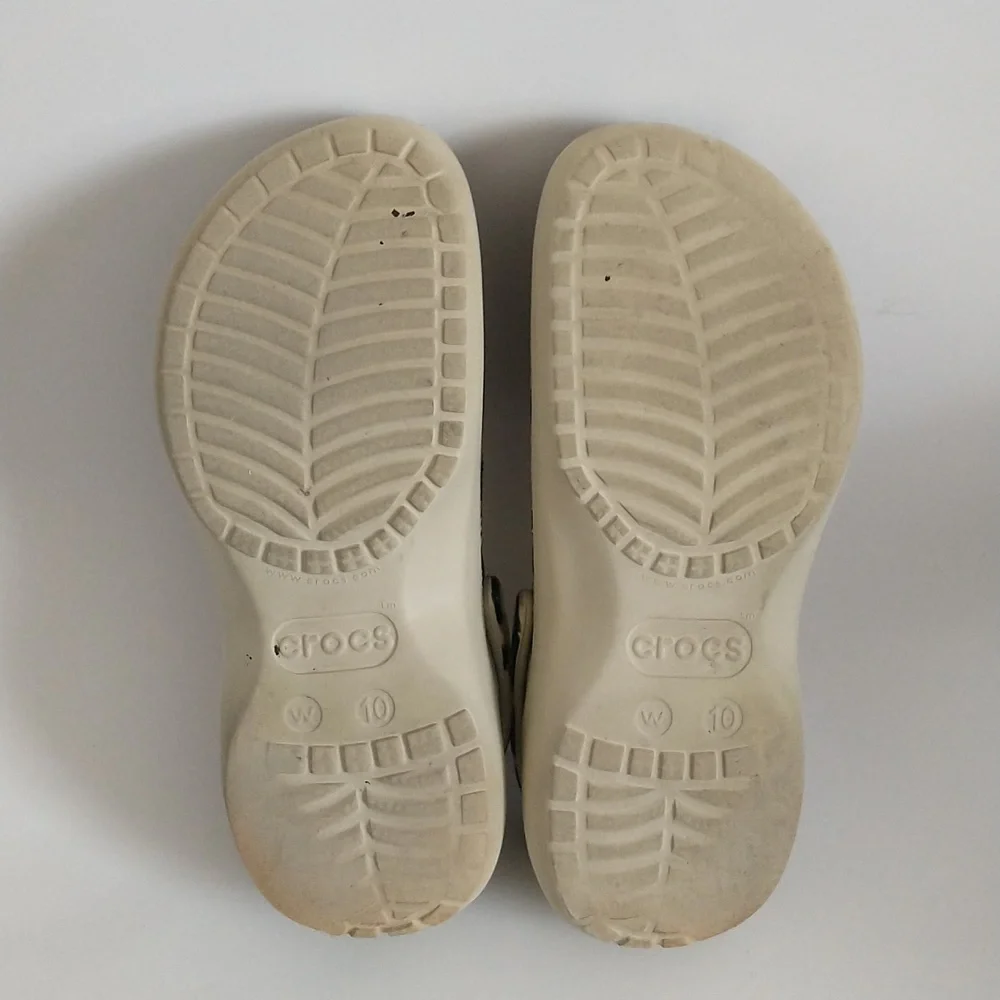 CROCS Platform Animal Print Comfort Clogs - Picture 11 of 12